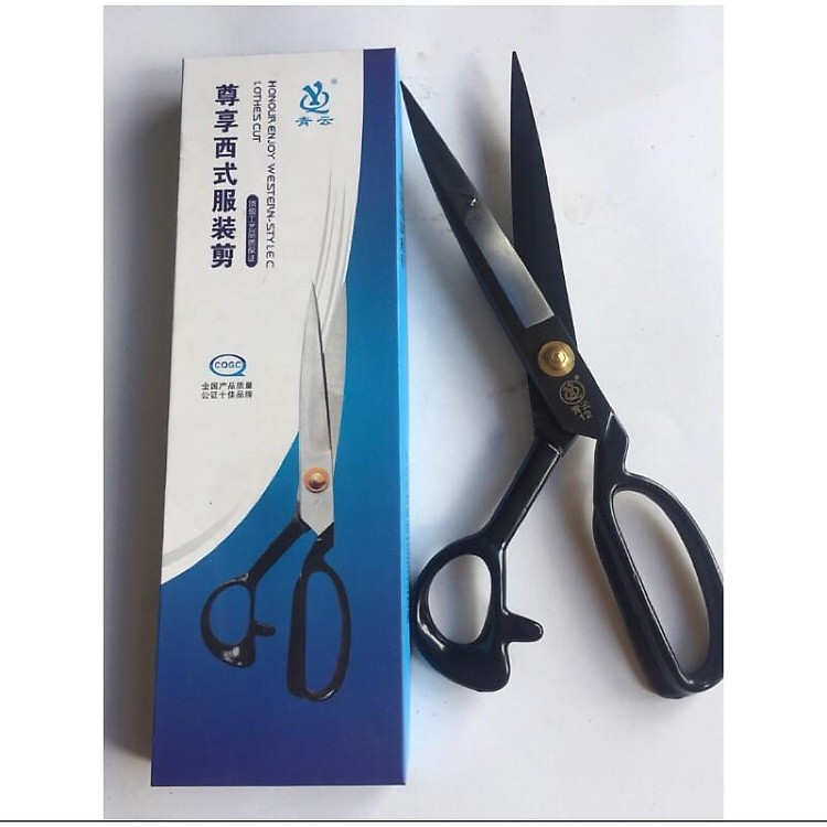 Kéo cắt vải Hộp vàng gồm các size