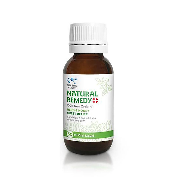 Siro hỗ trợ điều trị ho Deep Blue Health Natural Remedy Herb & Honey 50ml