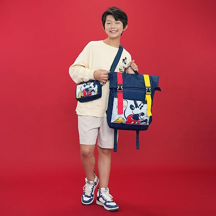 Ba Lô Roller Mickey - Clever Hippo BKUL5201/BLUE - Ảnh 6