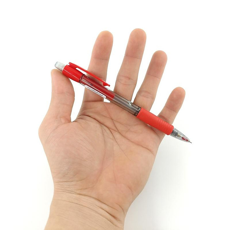 Bút Chì Bấm Pilot Super Grip - Thân Đỏ - Ảnh 2