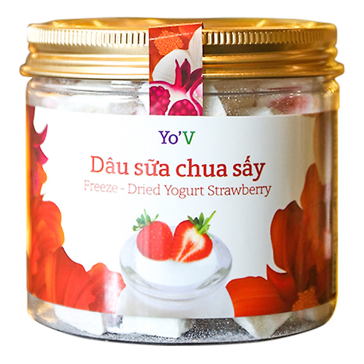 Sữa Chua Sấy Yo'V Vị Dâu (60g)