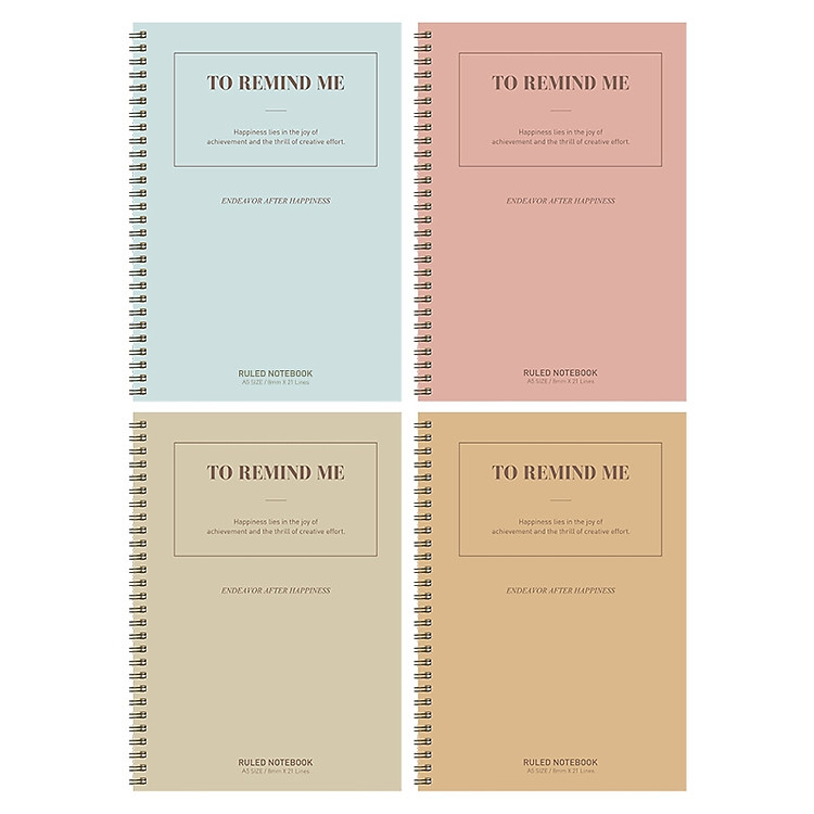 Sổ Tay Ghi Chép A5 Gáy Xoắn (60 trang) - Ảnh 3