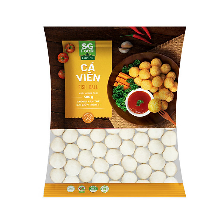 Chả Cá Viên SG Food Gói 500g