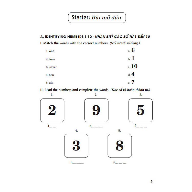 Bài Tập Dùng Kèm Tiếng Anh 3 - Ảnh 3