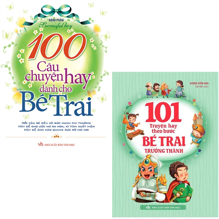 Combo 101 Truyện Hay Theo Bước Bé Trai Trưởng Thành + 100 Câu Chuyện Hay Dành Cho Bé Trai