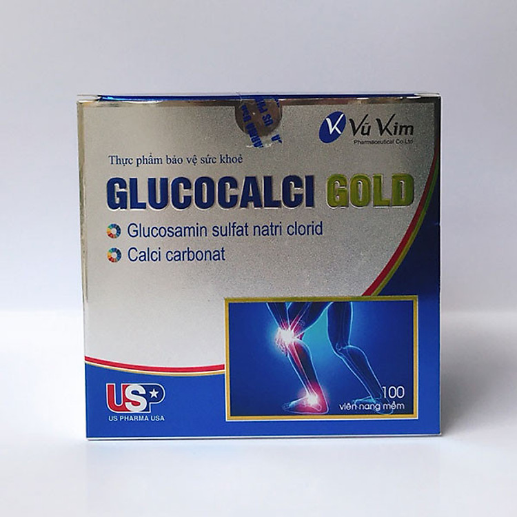 Thực phẩm chức năng hỗ trợ xương khớp Glucocalci Gold