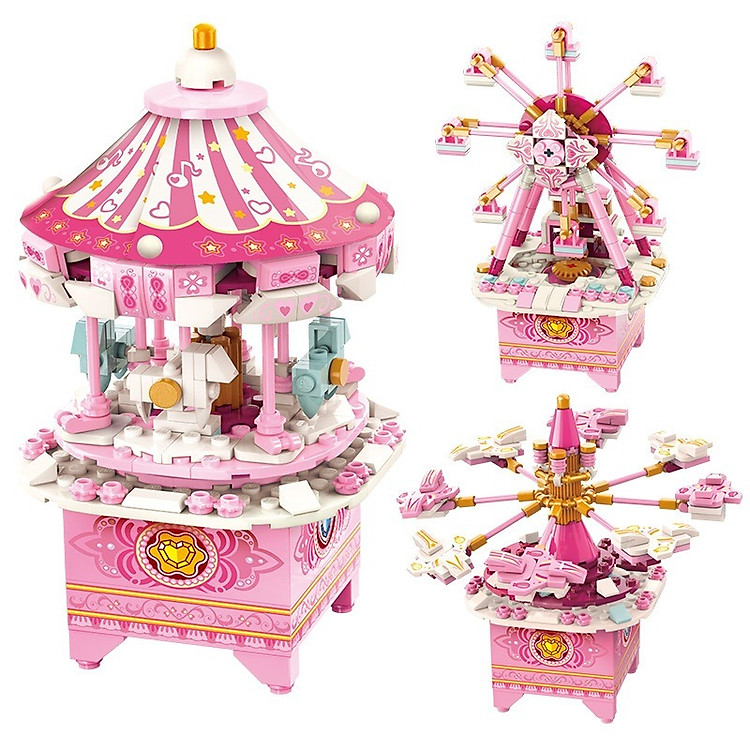 Đồ chơi - Bộ đồ chơi xếp hình mô hình vùng đất mộng mơ Fantasy Land 42107 - QMAN