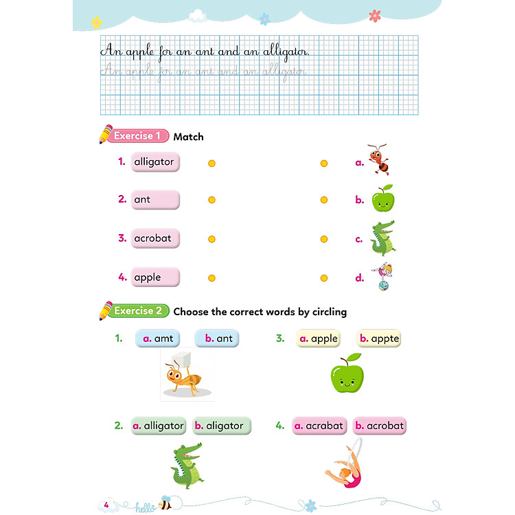 Luyện Viết Chữ Đẹp Tiếng Anh My Phonics Grade 1 - Ảnh 7