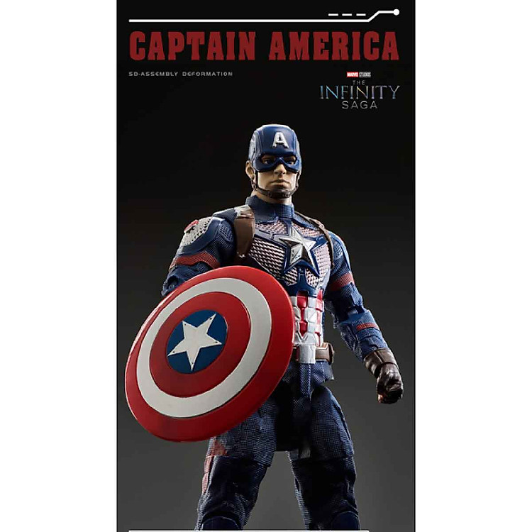 Mua Đồ Chơi Mô Hình Captain America MORSTORM Chính hãng Giá tốt - Hình ảnh 4
