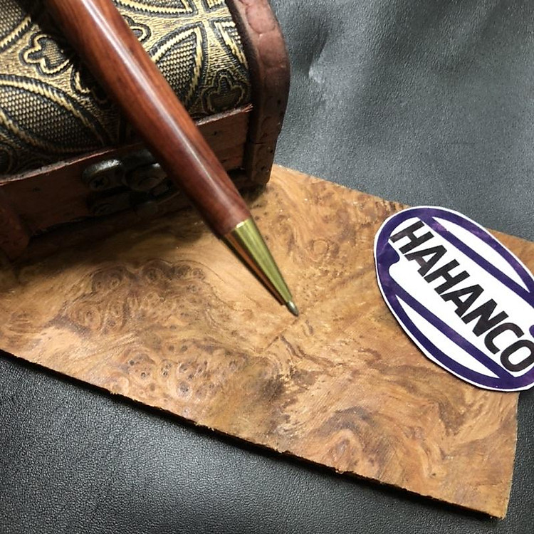 Bút ký gỗ Trắc nắp xoay (PEH995X) - Ảnh 6