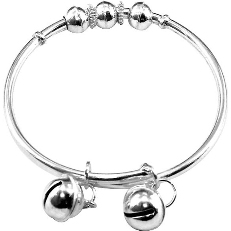 Lắc Tay Lắc Chân Trẻ Em Bạc Ta Bạc Hiểu Minh LTE013 (Free Size)