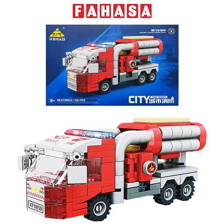 Mua tại Tiki: Đồ Chơi Lắp Ráp Xe Cứu Hỏa Kazi Chính hãng Giá rẻ