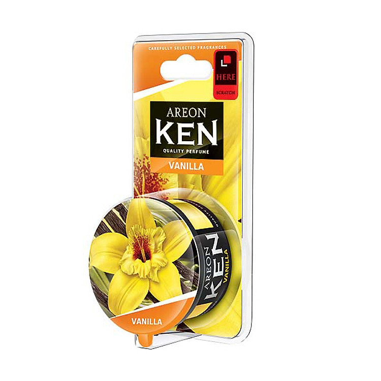 Sáp thơm ô tô hương vani – Areon Ken Vanilla (NHẬP KHẨU BULGARIA)