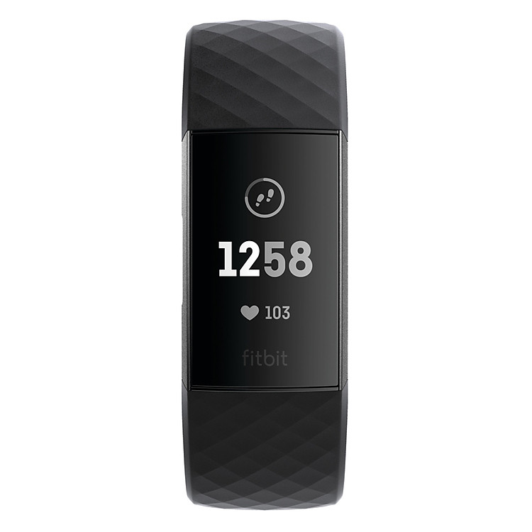 Vòng Theo Dõi Sức Khỏe Fitbit Charge 3 - Hàng Chính Hãng