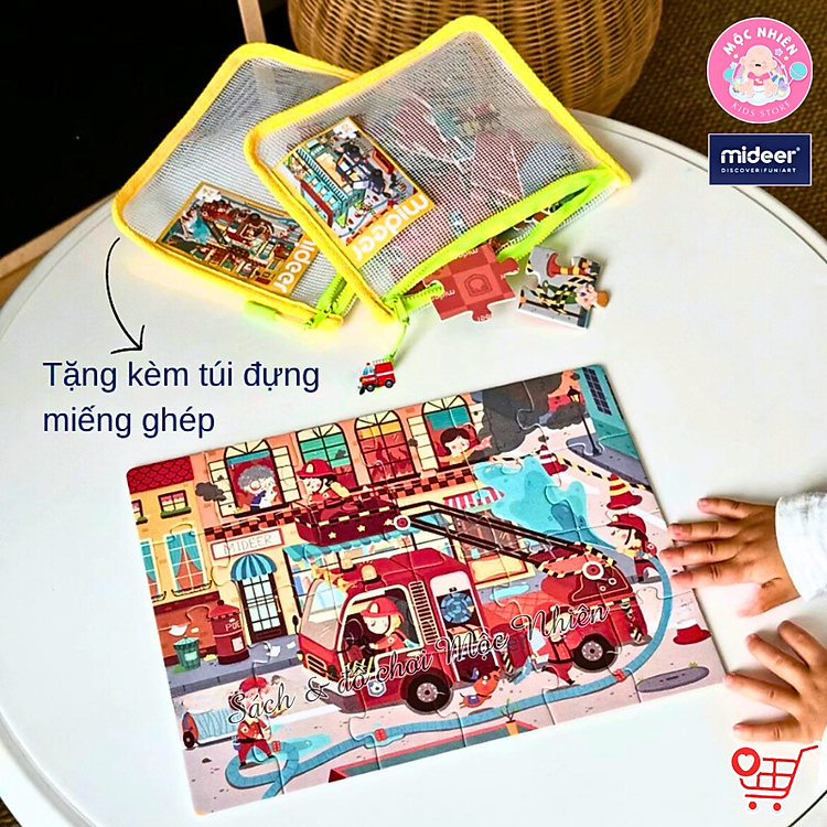 Đồ Chơi Xếp Hình Puzzle Mideer - Level 6 Chính hãng Giá tốt - Hình ảnh 5
