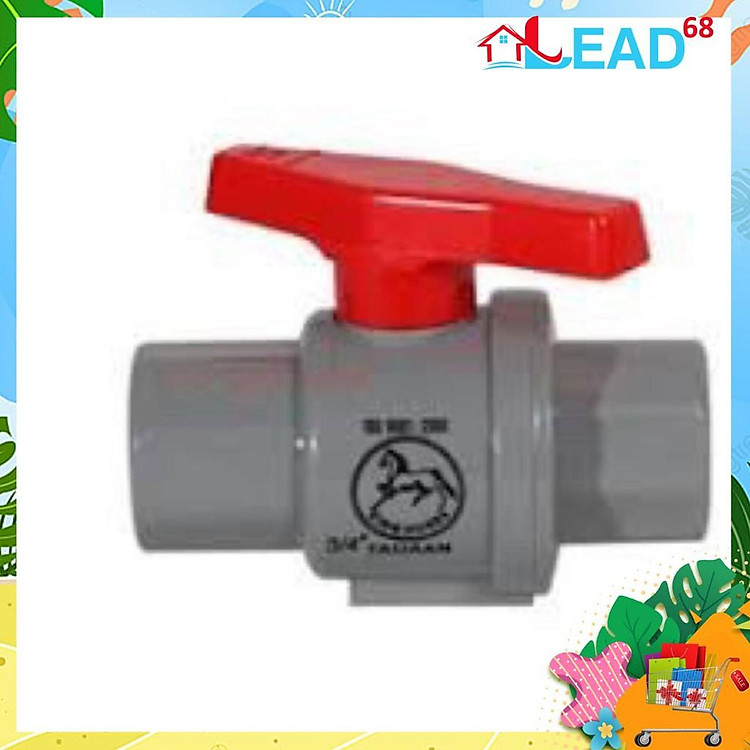 van nhựa khoá ống nước PVC 21,27,34,48