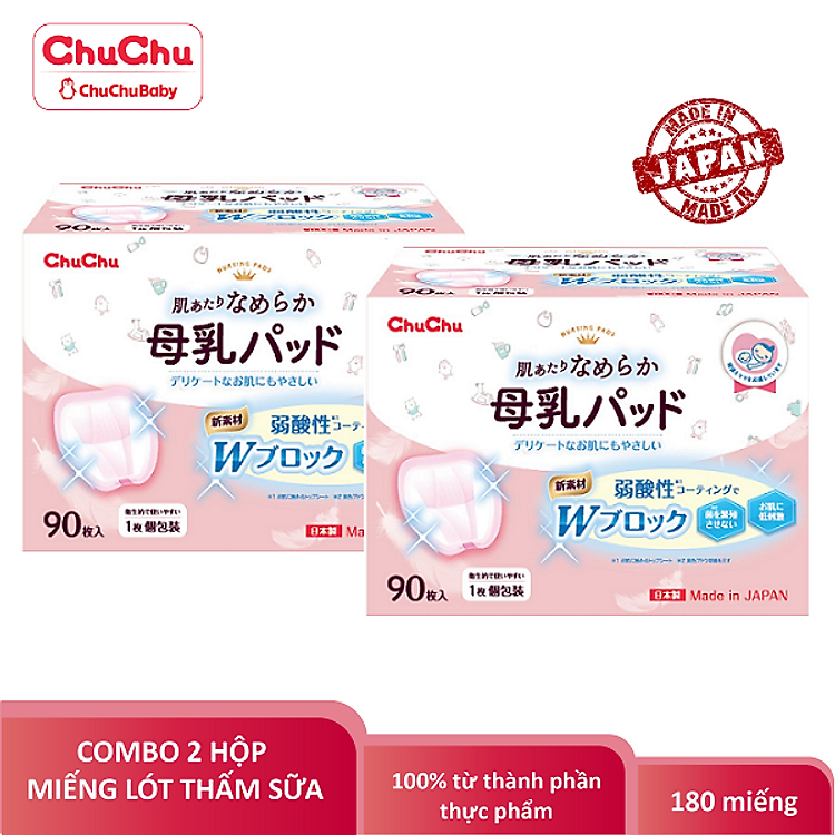 Tìm mua tại Avakids:Combo 2 hộp lót thấm sữa Chuchu, tràn ngập Khuyến mãi, Ưu đãi