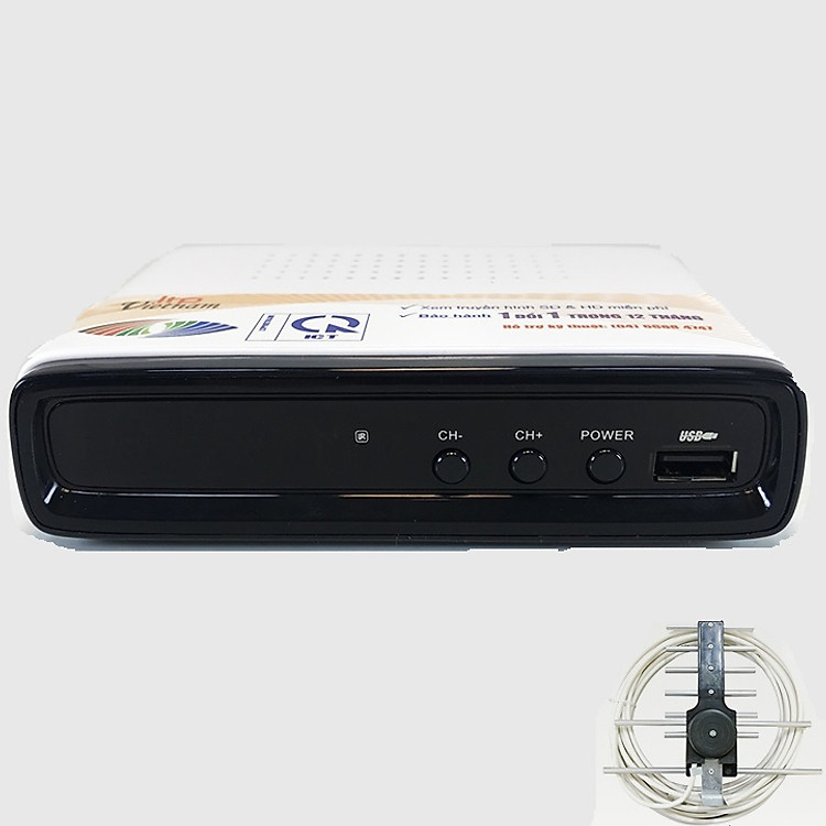Đầu thu kỹ thuật số DVB T2 LTP STB-1306 hàng chính hãng tặng Anten DVB T2