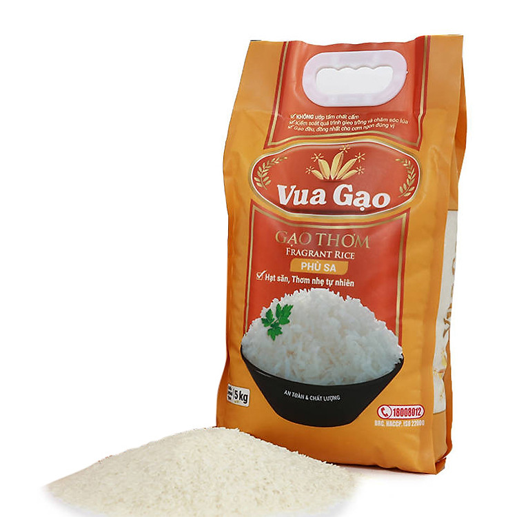 Gạo Sạch Phù Sa Vua Gạo 5kg