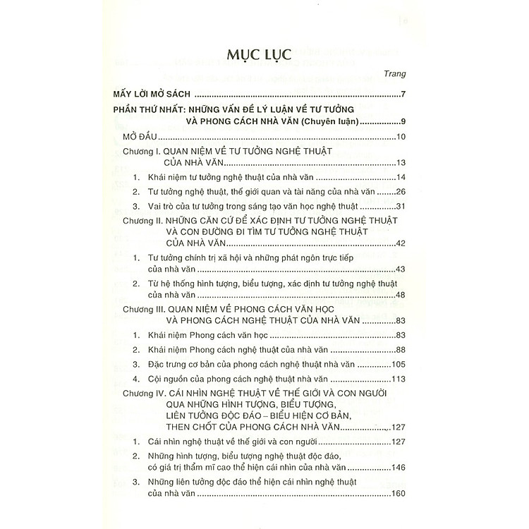 Tư Tưởng Và Phong Cách Nhà Văn - Những Vấn Đề Lý Luận Và Thực Tiễn (Bản in năm 2020) - Ảnh 6