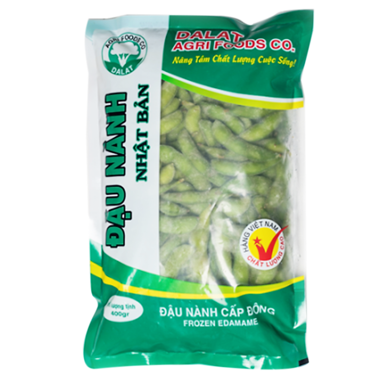 Đậu Nành Nhật Bản Đông Lạnh DaLat Agri Food Gói 400G - 8935023100036