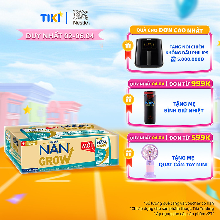 Tham Khảo tại ConCung: Nơi Sữa bột Nestlé NANGROW 9 cho bé , nhận ngay nhiều Ưu đãi
