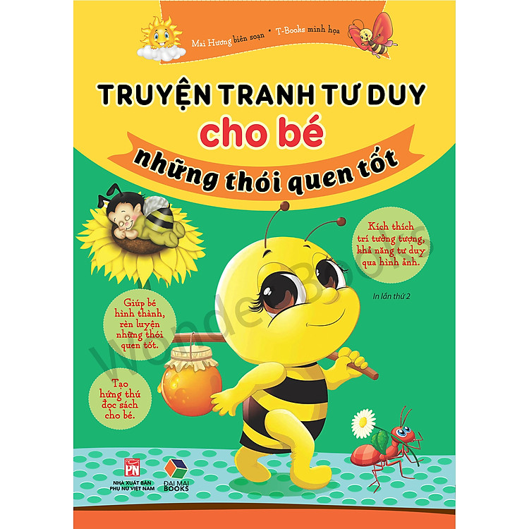 TRUYỆN TRANH TƯ DUY CHO BÉ – NHỮNG THÓI QUEN TỐT