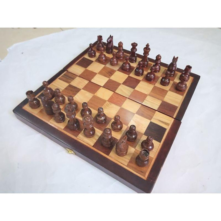 Mua Bàn cờ vua gỗ và quân cờ Chính hãng Giá rẻ - Hình ảnh 2
