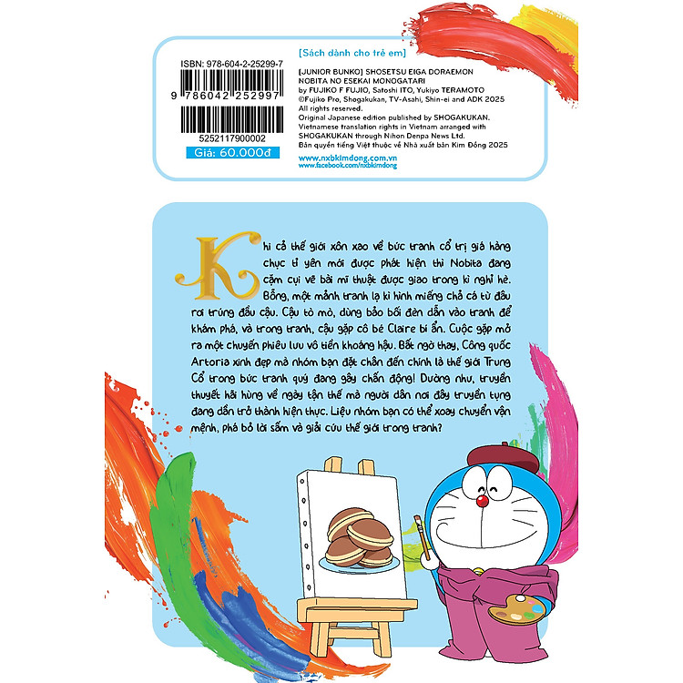 Tiểu Thuyết Doraemon - Nobita Và Cuộc Phiêu Lưu Vào Thế Giới Trong Tranh - Ảnh 2