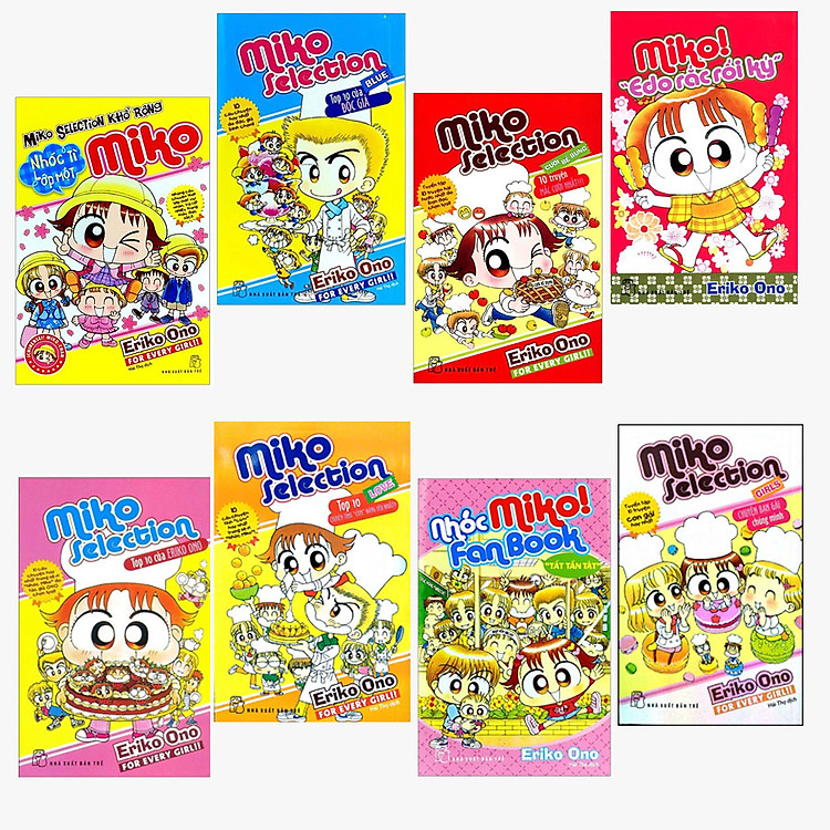 Combo Miko Ngoại Truyện(Trọn Bộ 8 cuốn)