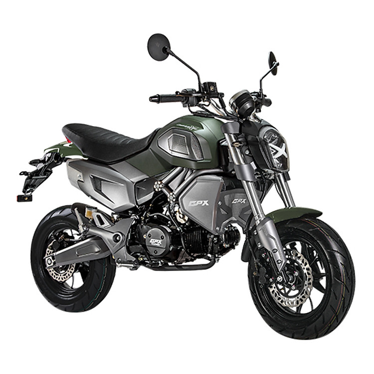 Xe Máy Nhập Khẩu GPX Demon X 125 - Xanh Lính