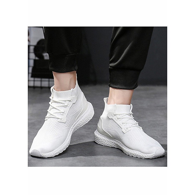 Giày sneaker nam cổ cao phong cách Hàn GTT10