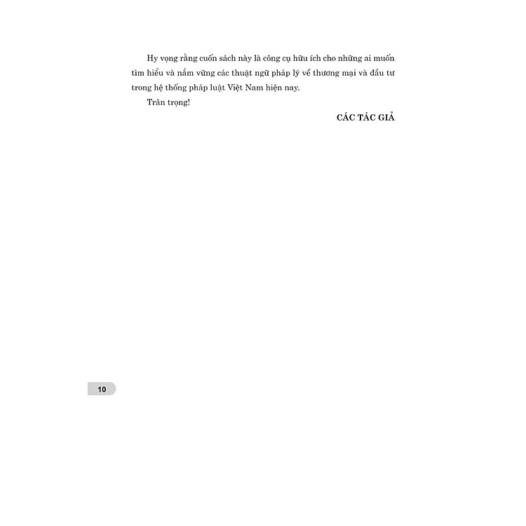 Thuật ngữ pháp lý trong lĩnh vực thương mại và đầu tư - bản in 2024 - Ảnh 2