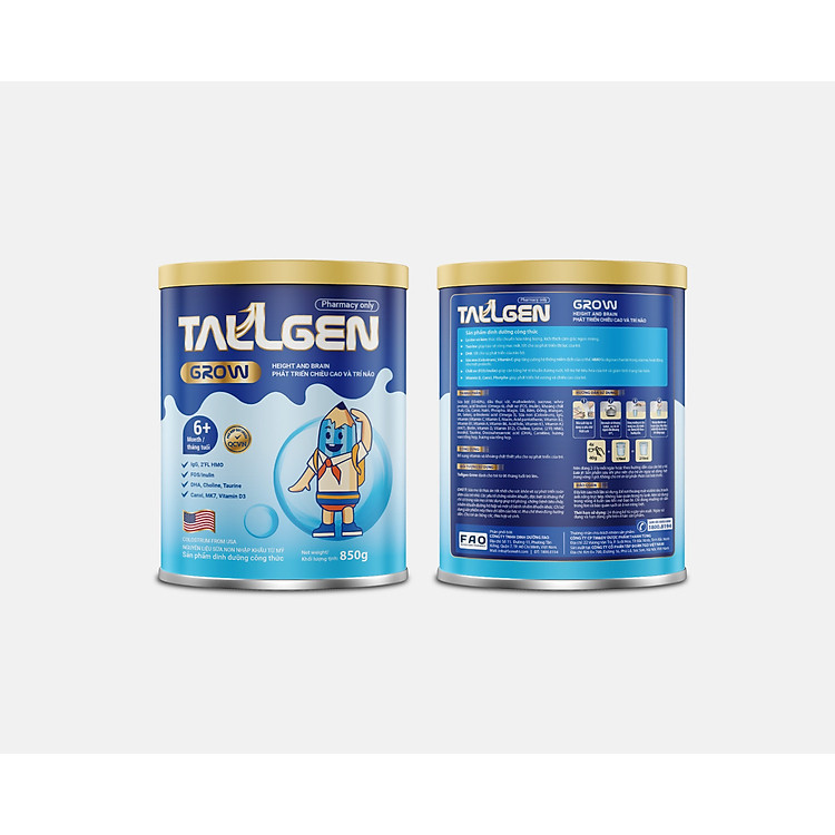 Sữa Tallgen Grow cho trẻ từ 6 tháng Chính hãng Tiết kiệm - Hình ảnh 2