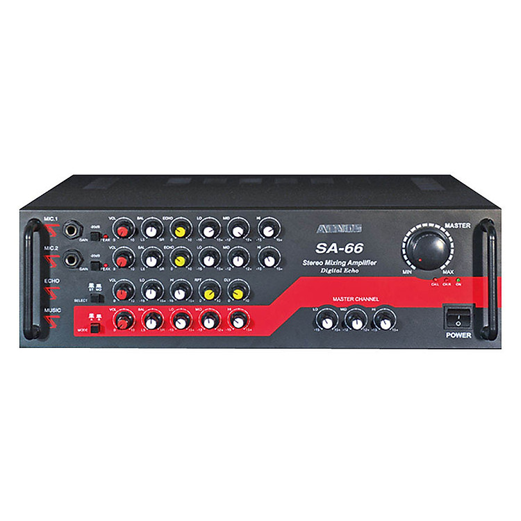 Amply Karaoke Acnos SA-66 (Đen)- Hàng chính hãng