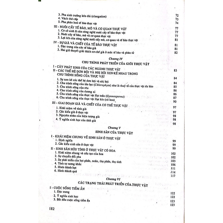 Sinh Học Phát Triển Thực Vật - Ảnh 6