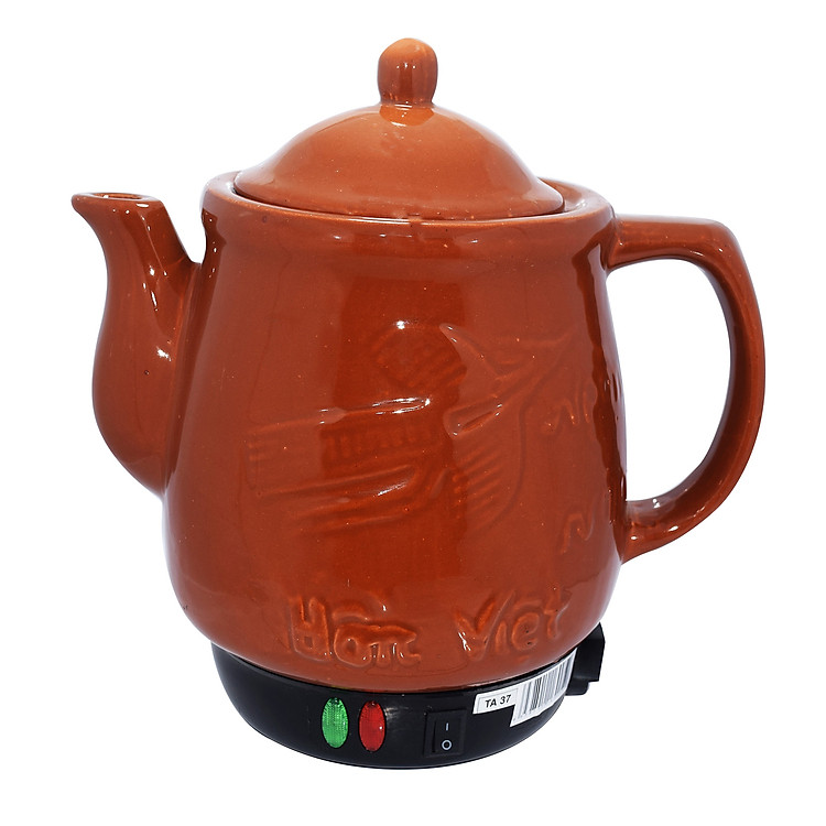 Ấm sắc thuốc Trường An TA37 Nâu - Siêu thuốc - Siêu điện - Ấm sắc thuốc bằng điện - Dụng cụ nấu thuốc -Hàng Việt Nam chất lượng cao