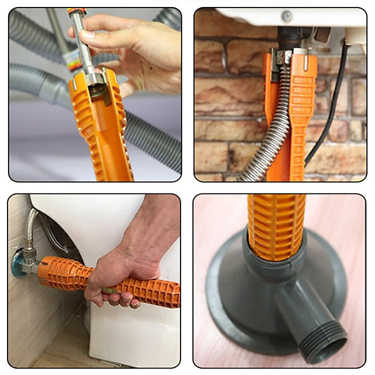 Cờ Lê Vặn Dây Nước Đa Năng - Dụng Cụ Tháo Lắp Vòi Nước Tiện Lợi