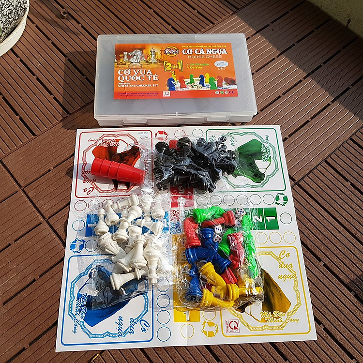 Cờ Cá Ngựa Cờ Vua Mini TomcityVN