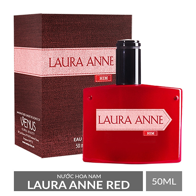 Nước Hoa Nam Laura Anne Red (50ml)