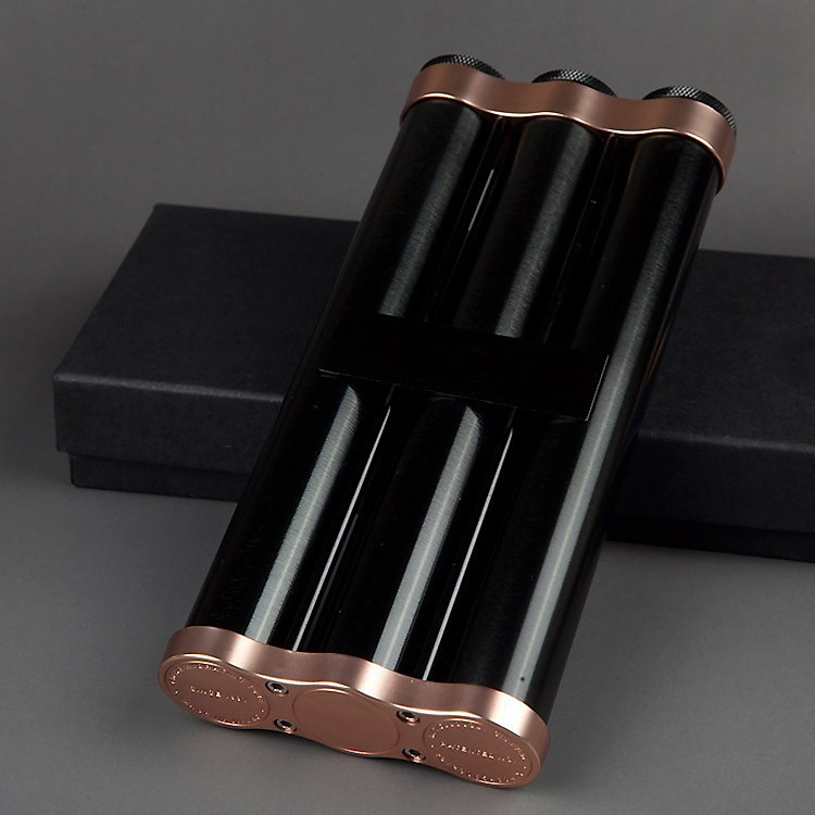 Ống Đựng Xì Gà Ba Điếu Bằng Kim Loại - Ảnh 6