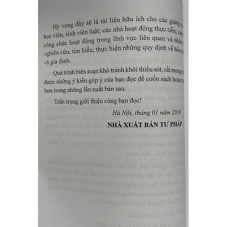 Chế độ hôn nhân và chế độ tài sản của vợ chồng theo pháp luật hôn nhân và gia đình (tái bản lần thứ nhất) - Ảnh 3