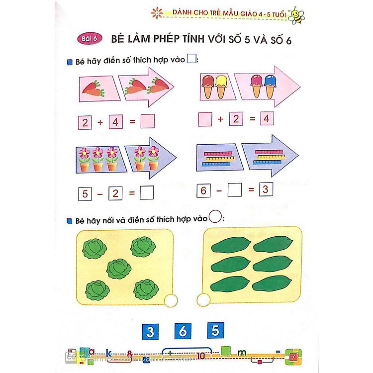 Bé Vào Lớp 1 - Bé Vui Học Toán (4 - 5T) - Ảnh 5