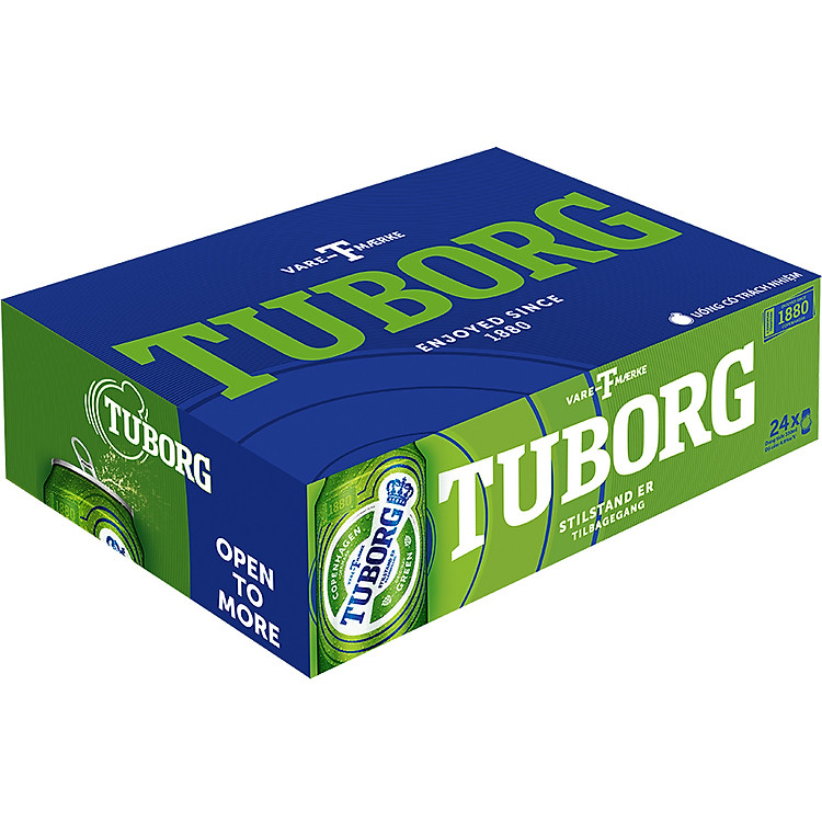 Thùng 24 Lon Bia Tuborg (24 lon x 330ml)