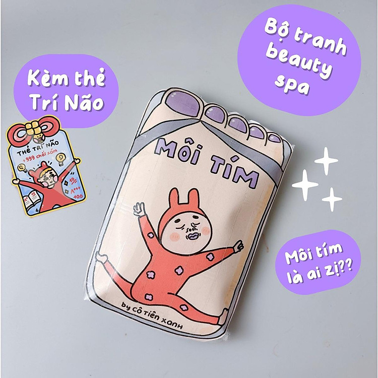 Bộ Tranh Tương Tác Cô Tiên Xanh Chính hãng Tiết kiệm - Hình ảnh 4