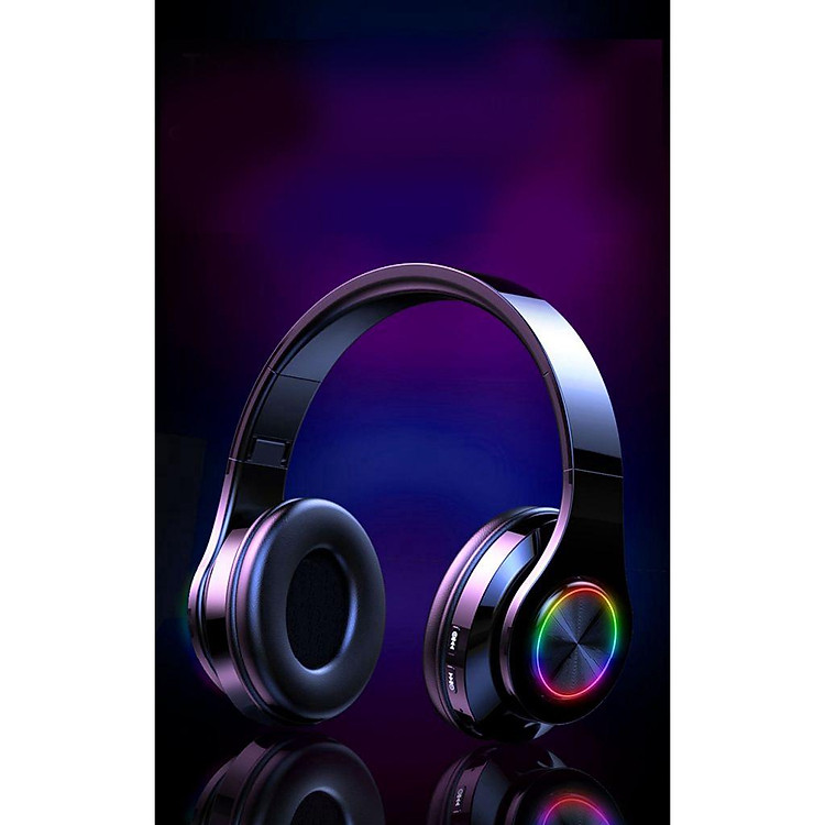 Tai Nghe Chụp Tai Bluetooth 5.0 VINETTEAM T6 Âm Thanh Hifi Kèm Mic Có Thể Gấp Gọn Có Khe Thẻ Nhớ Và Jack 3.5mm-4128-Hàng Chính Hãng