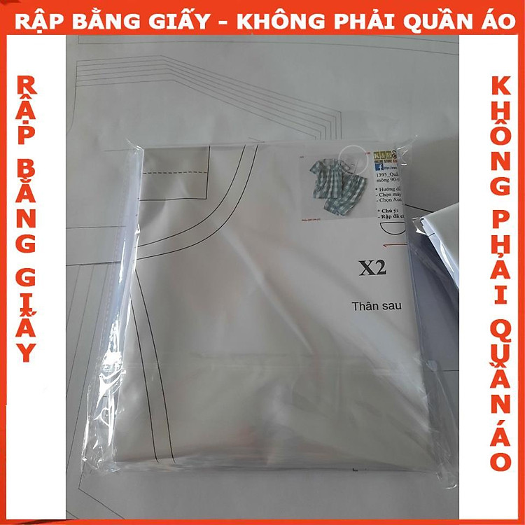 Rập Giấy A0 Mã R191 (BẢN VẼ) - Ảnh 3