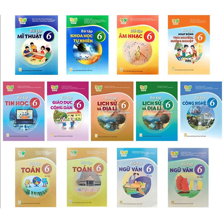 Bộ sách bài tập Lớp 6 – Kết Nối Tri Thức Với Cuộc Sống