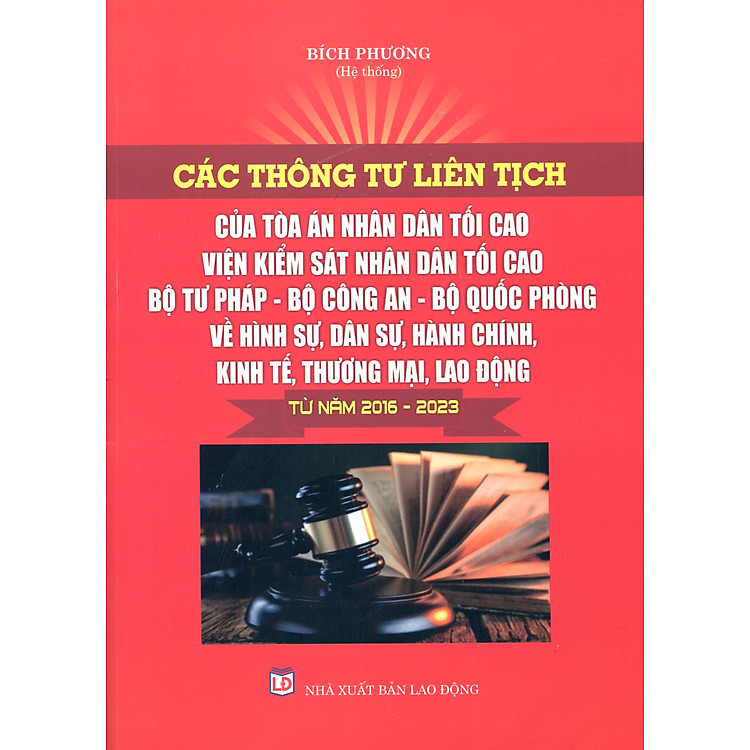 Các Thông Tư Liên Tịch Của Tòa Án Nhân Dân Tối Cao – Viện Kiểm Sát Nhân Dân Tối Cao – Bộ Tư Pháp – Bộ Công An – Bộ Quốc Phòng