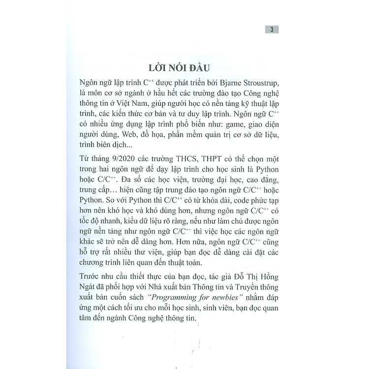 Programming For Newbies - Dành Cho Người Mới Học Lập Trình C++ - Ảnh 3